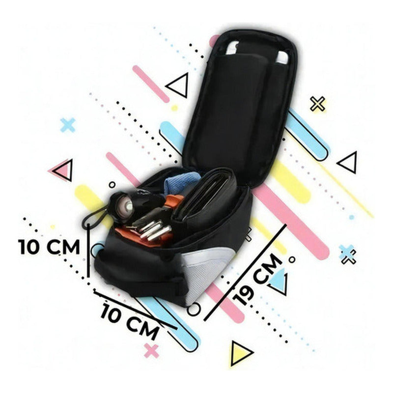 Alforja Bolso Delantero Bicicleta Porta Celular Gps Norplat