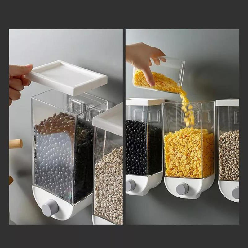 Dispensador Cereal Grano Dulce Frutos Secos Pared 1l Norplat