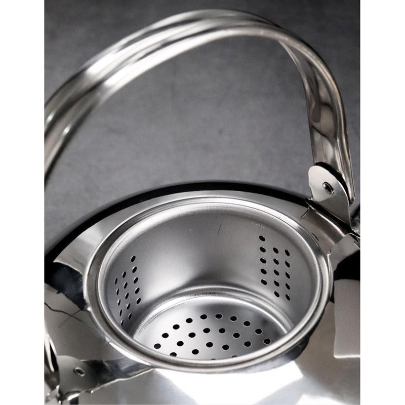 Tetera Acero Inoxidable Preparar Té Infusor 600ml - Norplat