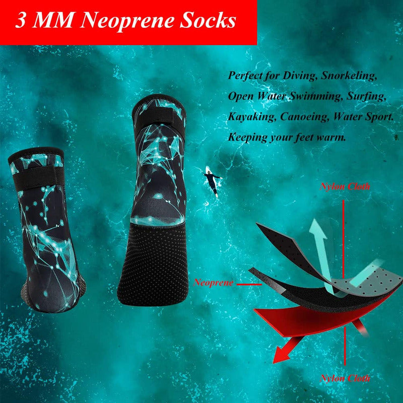 Botas Zapatos Agua Calcetines Neopreno Buceo Playa - Norplat