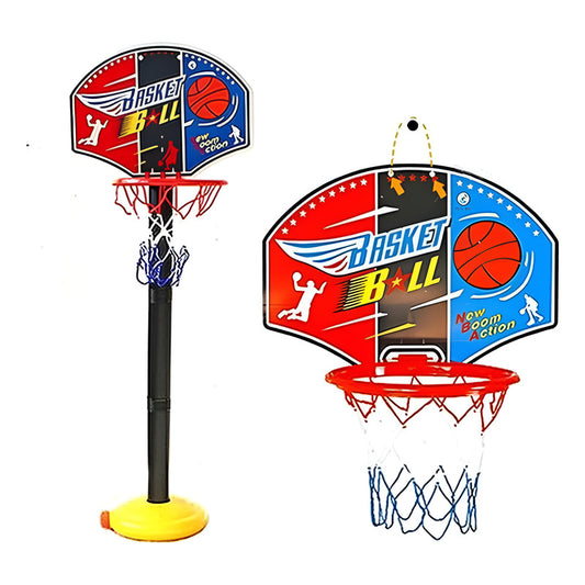 Set De Basketball Para Niños Aro Basquetbol Portátil Norplat
