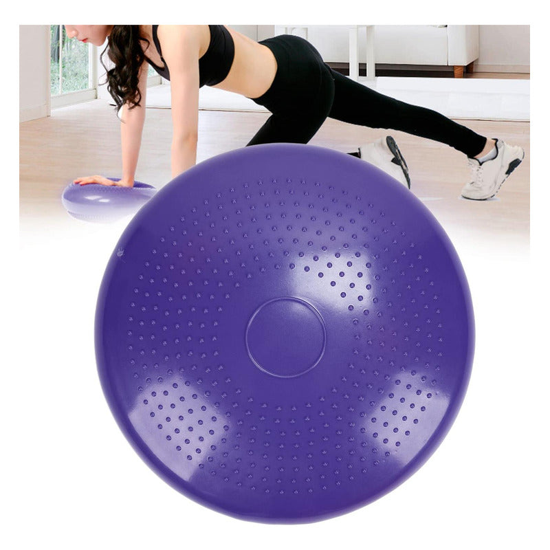 Disco De Balance Y Equilibrio Mini Bosu Erizo Yoga - Norplat