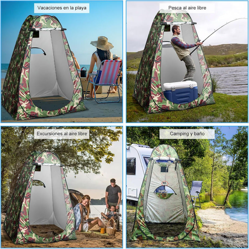 Norplat Carpa Vestidor Portatil Camping Ventana Ducha Baño