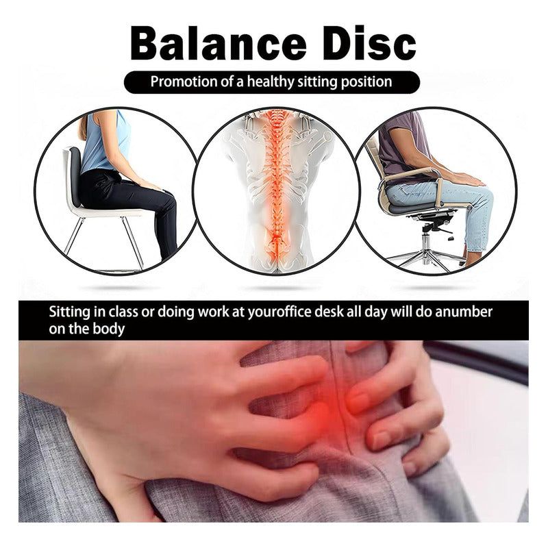 Disco De Balance Y Equilibrio Mini Bosu Erizo Yoga - Norplat