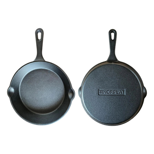 Sarten Hierro Fundido Norplat 20cm Redondo Para Freir Cocina