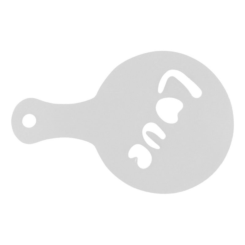 16 Plantillas Stencils Decorar Cafes Pan Cupcakes - Norplat