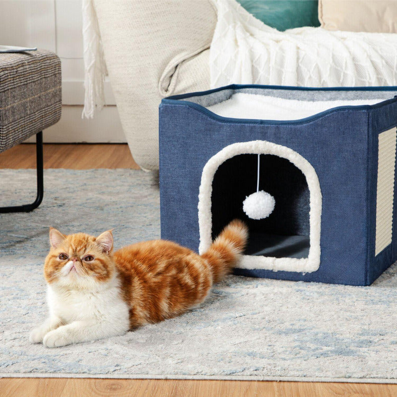 Cama Para Gatos Casa Plegable Gatos Perros Pequeños Norplat