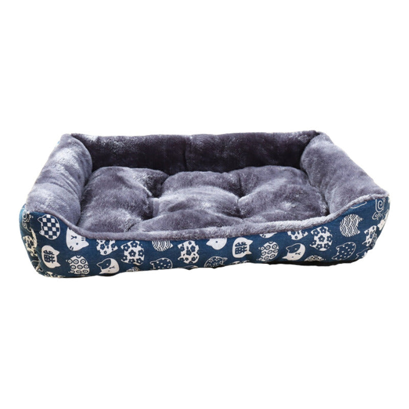 Cama Mascota Ultrasuave Gato Perro Xxl Hasta 50kg - Wuf