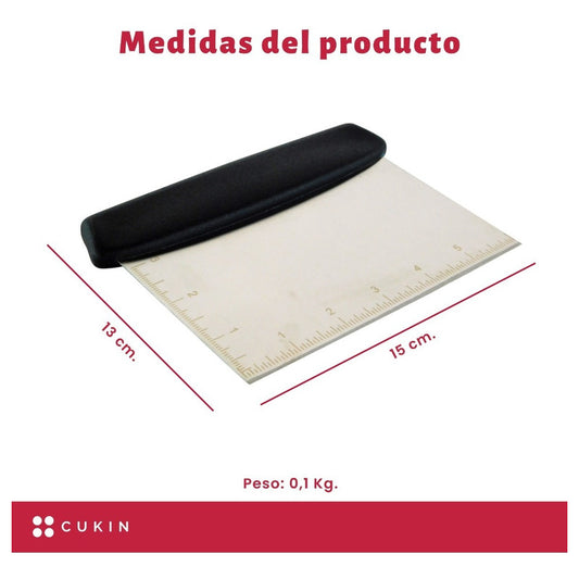 Espatula Metalica Reposteria Masa Pizza Cortador Masa- Cukin