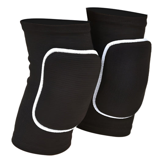 Rodilleras Deportivas Voleibol Volleyball Acolchadas Voley Color Negro Talla Xs Negro Xs