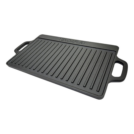 Plancha Churrasquera Norplat Hierro Fundido 2en1 45x22x1.5cm