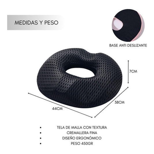 Cojin Antiescaras Picaron Ortopedico Lavable Funda - Norplat