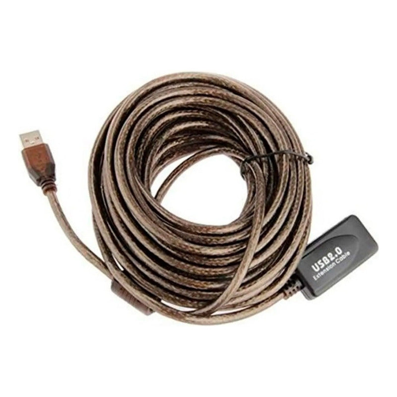 Extension Cable Usb A Usb 10m Blindado Sin Perdida - Norplat