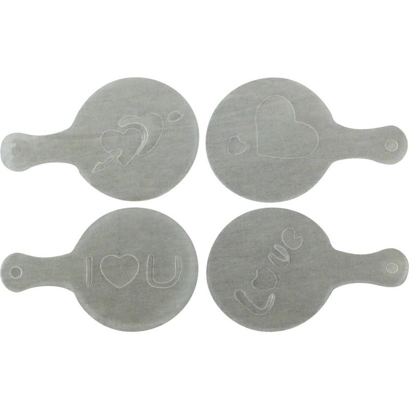 Pack X16 Plantillas Para Decorar Pan (stencils) - Cukin