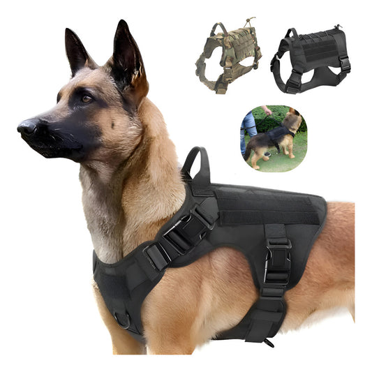 Arnés Táctico Ajustable Lanzamiento Perros Grandes Norplat