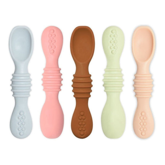 Cucharas De Silicona 100% Libre De Bpa Para Guagua - Norplat