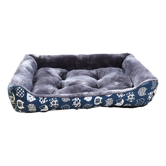 Cama Mascota Ultrasuave Gato Perro L Hasta 15kg - Wuf
