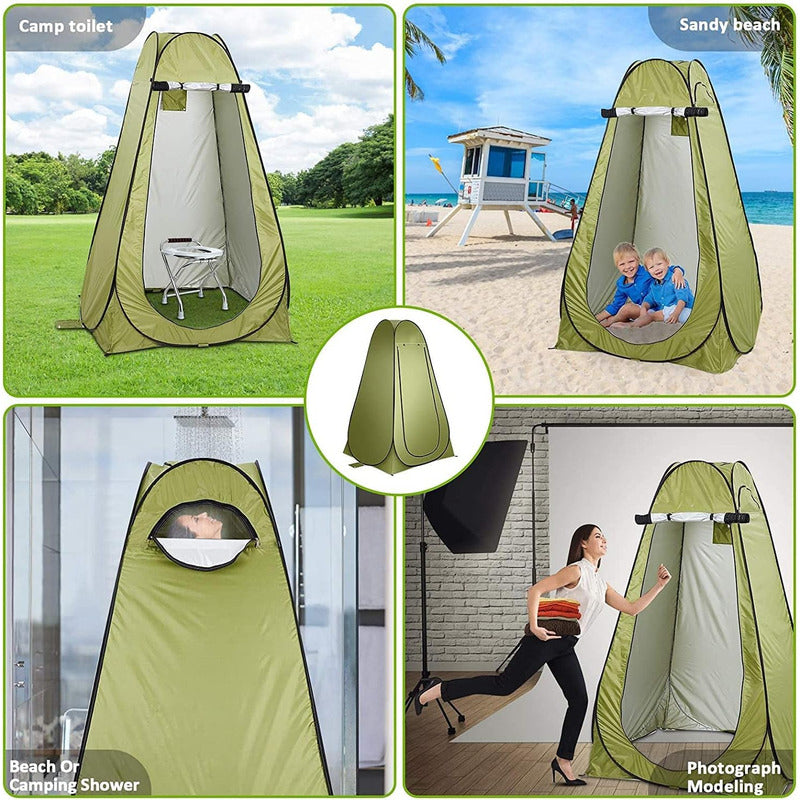 Norplat Carpa Vestidor Portatil Camping Ventana Ducha Baño
