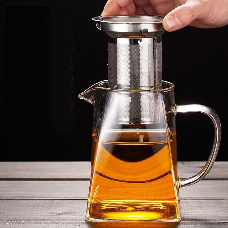 Tetera Para Preparar Te Para Infusiones De Vidrio - Norplat
