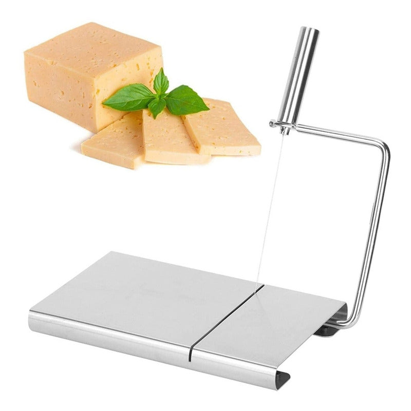 Tabla Cortador De Queso Multifuncional Acero Mantequilla