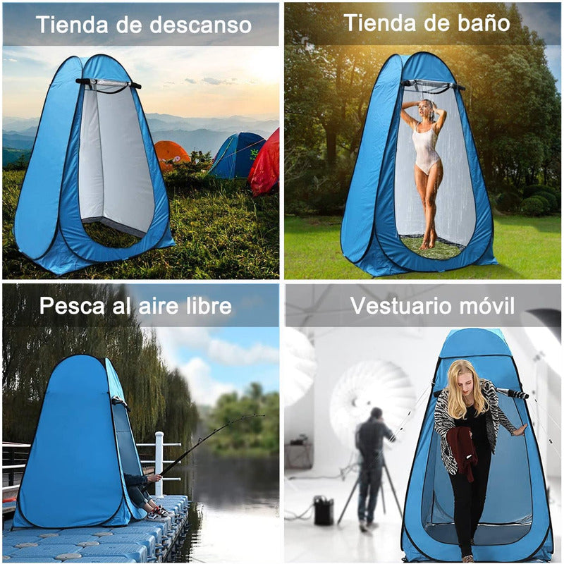 Norplat Carpa Vestidor Portatil Camping Ventana Ducha Baño