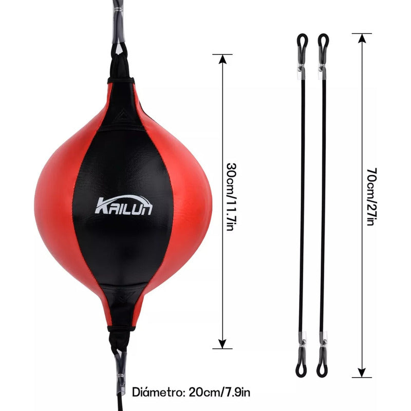 Pera Box Boxeo 2 Elásticos Punching Ball - Norplat