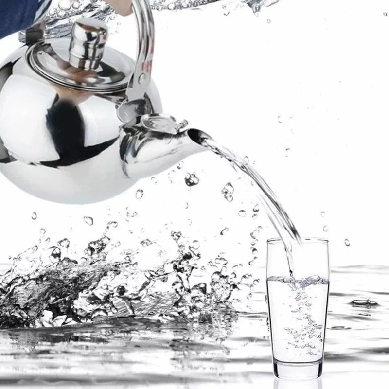 Tetera Acero Inoxidable Preparar Té Infusor 600ml - Norplat