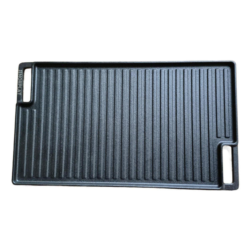Plancha Churrasquera Hierro Fundido Reversible - Norplat