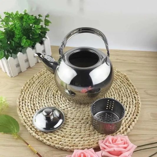 Tetera Acero Inoxidable Preparar Té Infusor 600ml - Norplat