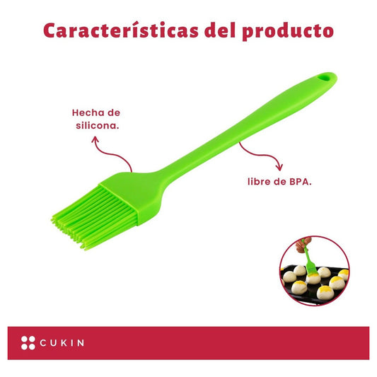 Pincel Brocha De Silicona Para Cocina - Cukin