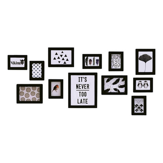 Set 12 Marcos Fotos Decorativo Pared Portaretrato - Norplat