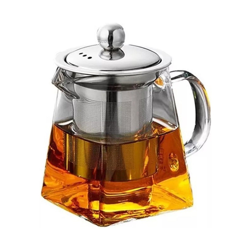 Tetera Para Preparar Te Para Infusiones De Vidrio - Norplat