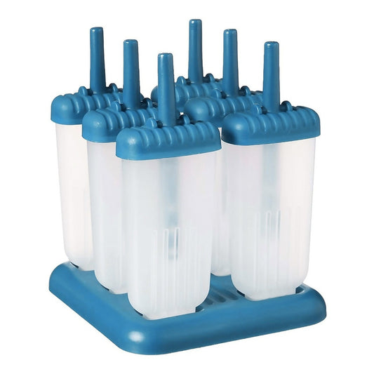 Set De 6 Moldes Para Hacer Paletas Heladas - Cukin
