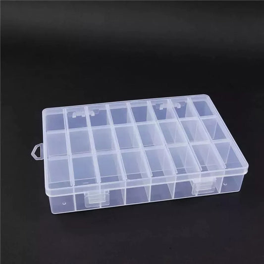 Caja Organizadora Plástica Multipropósito Con Compartimentos