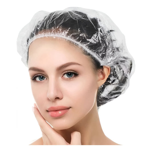 Gorro Desechable De Ducha Transparente (100 Unidades ) - Ome