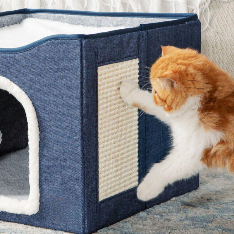 Cama Para Gatos Casa Plegable Gatos Perros Pequeños Norplat