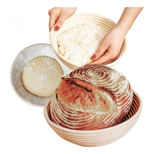 Banneton Redondo De Ø23 X 8.5cm - Cesta De Rattan - Cukin