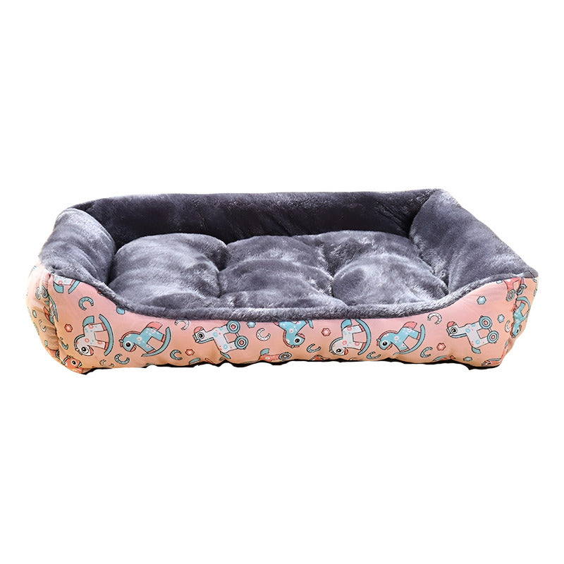 Cama Mascota Ultrasuave Gato Perro Xxl Hasta 50kg - Wuf