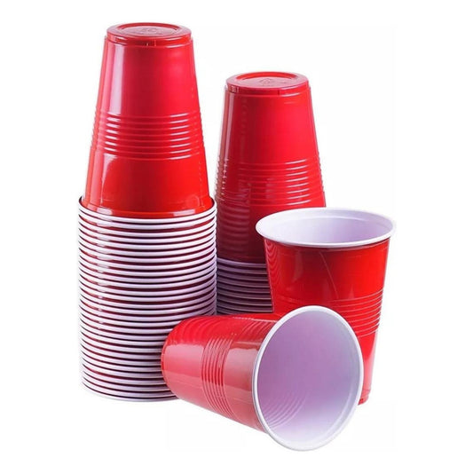 100 Vasos Plásticos Pp 16 Oz / 500 Cc Ml Para Fiesta - Cukin