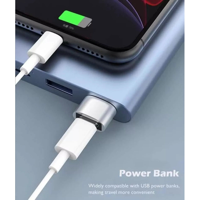 Adaptador Usb-c A Usb Compatible Con Lightning iPhone 13 12