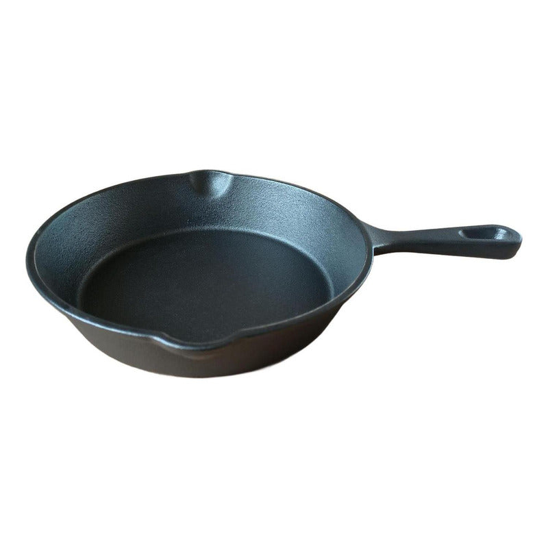 Sarten Hierro Fundido Norplat 20cm Redondo Para Freir Cocina