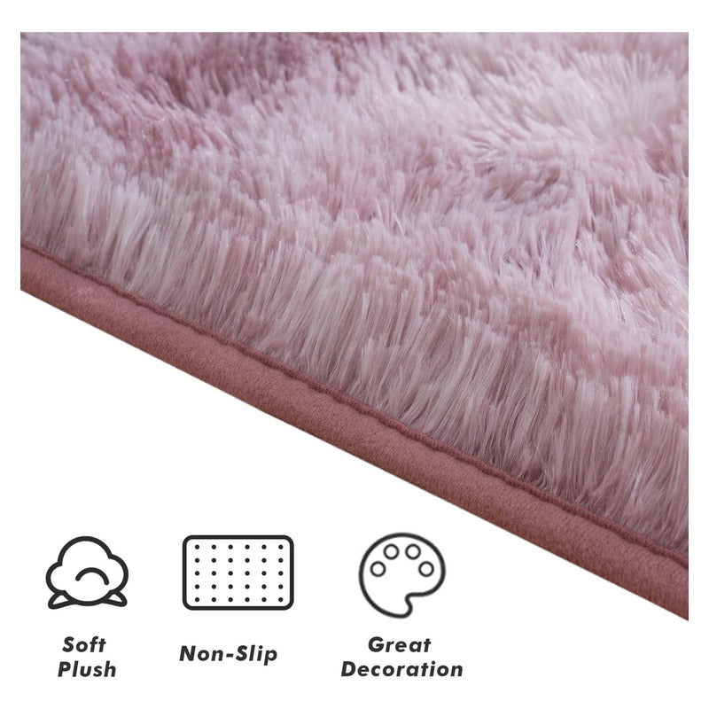 Alfombra Bajada De Cama Peluda 160x60cm 3cm Suave - Norplat
