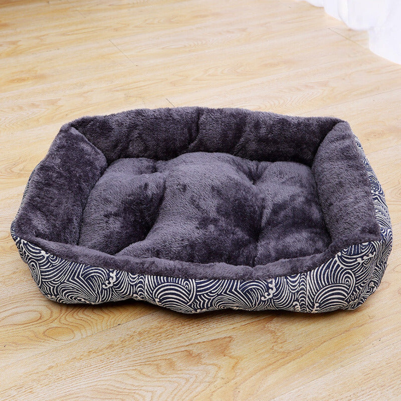 Cama Mascota Ultrasuave Gato Perro L Hasta 15kg - Wuf