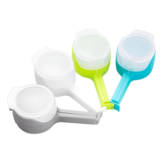 Pack 4 Clips Sella Bolsas Alimentos Con Tapas - Norplat