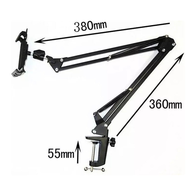 Soporte Celular Escritorio Porta Celular Universal Con Brazo