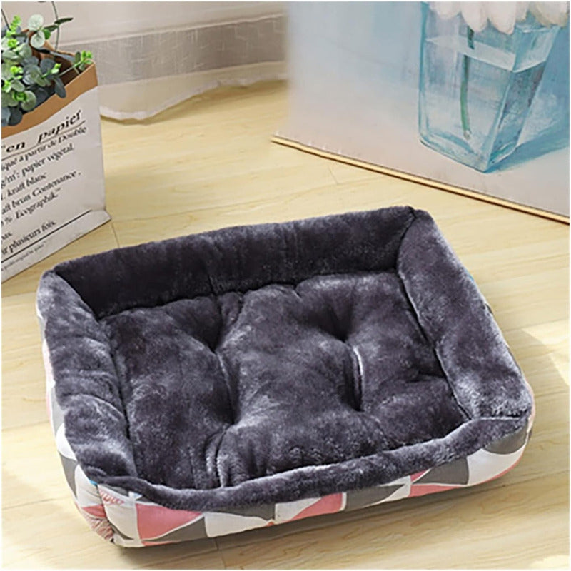Cama Mascota Ultrasuave Gato Perro Xxl Hasta 50kg - Wuf