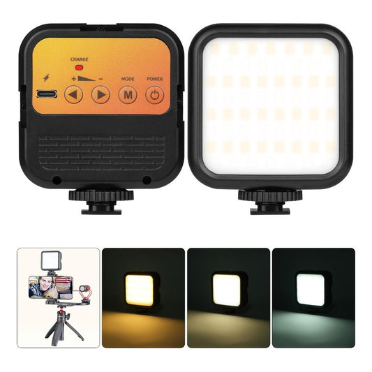 Foco Led Norplat Para Cámara Celular 3000-5500°k 1.2ah 800lm