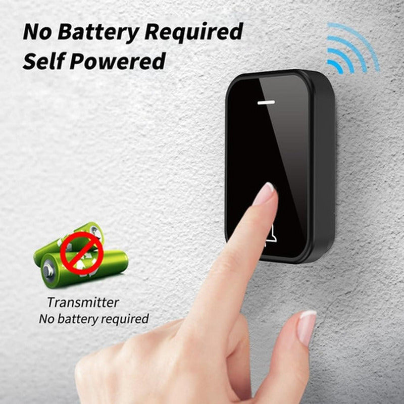 Timbre Inalambrico Exterior Portatil Autoalimentado Norplat