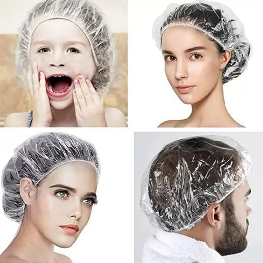 Gorro Desechable De Ducha Transparente (100 Unidades ) - Ome