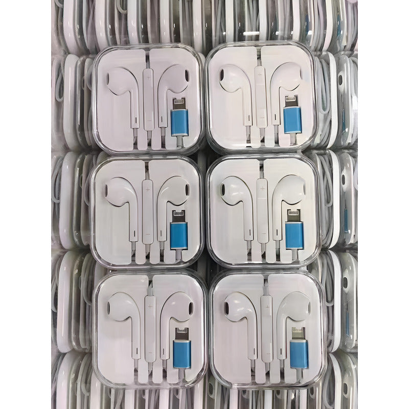 Audifonos Manos Libres Norplat Compatible Con iPhone 7 Al 14